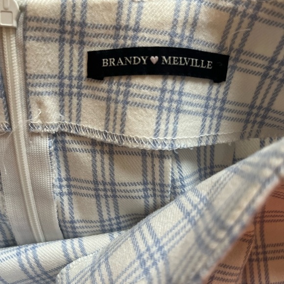 Brandy Melville Plaid Mini Skirt - Picture 3 of 8